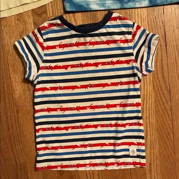 Assorted Kids T-Shirt Collection - Black, Gray, Red, Cream, Blue - Picture 13 of 14